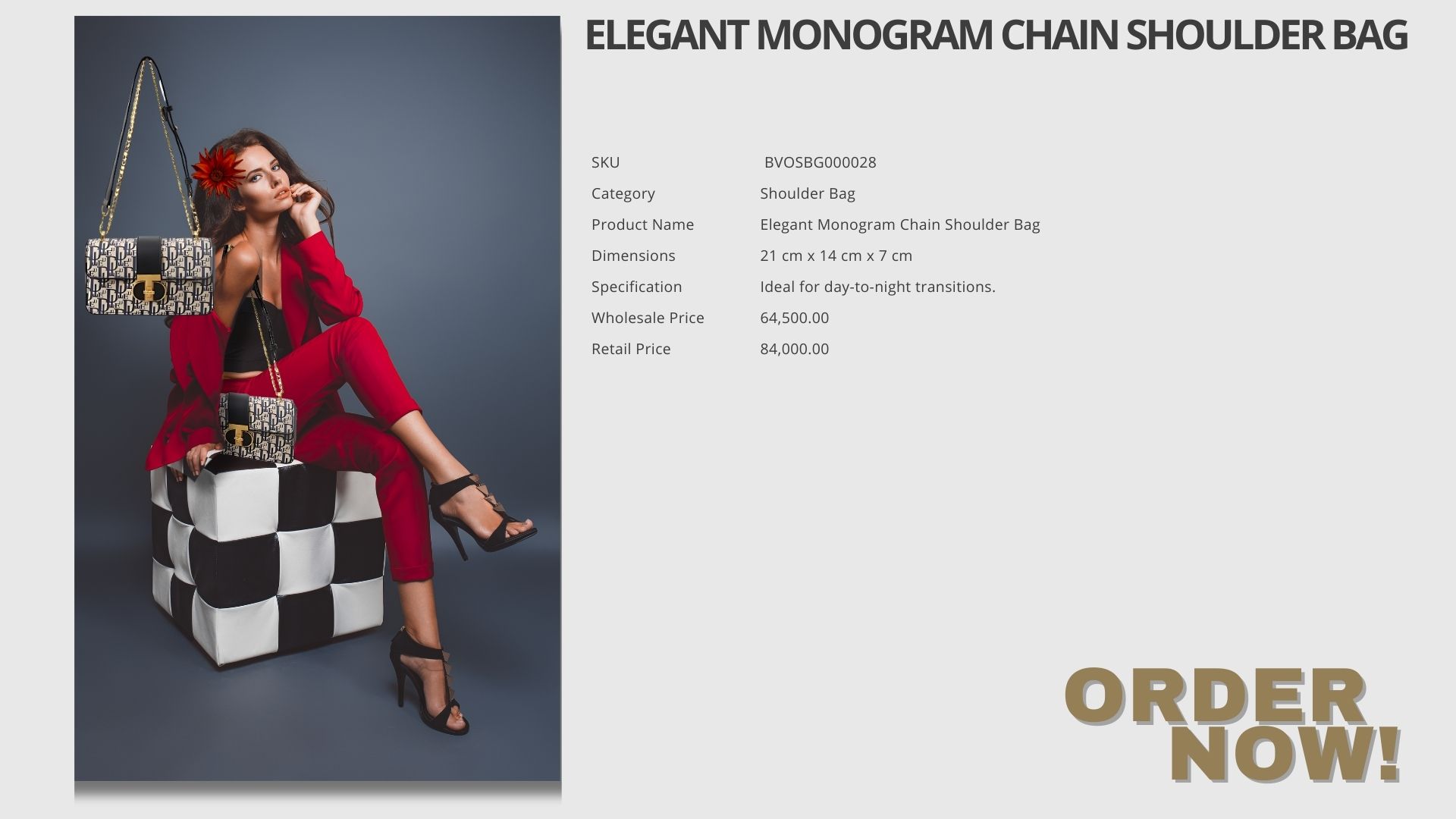 Elegant Chain Shoulder