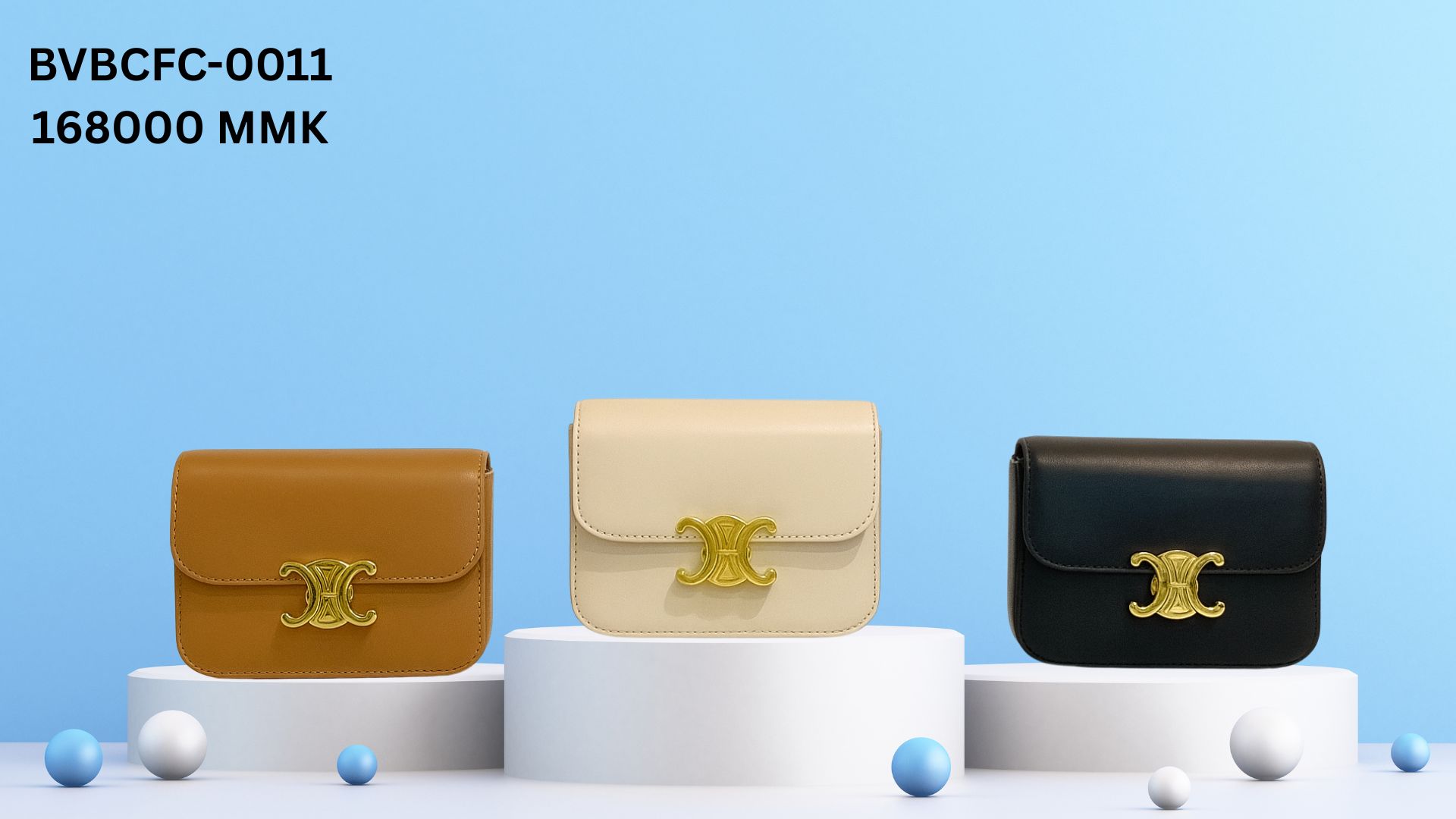 Triomphe Leather Crossbody