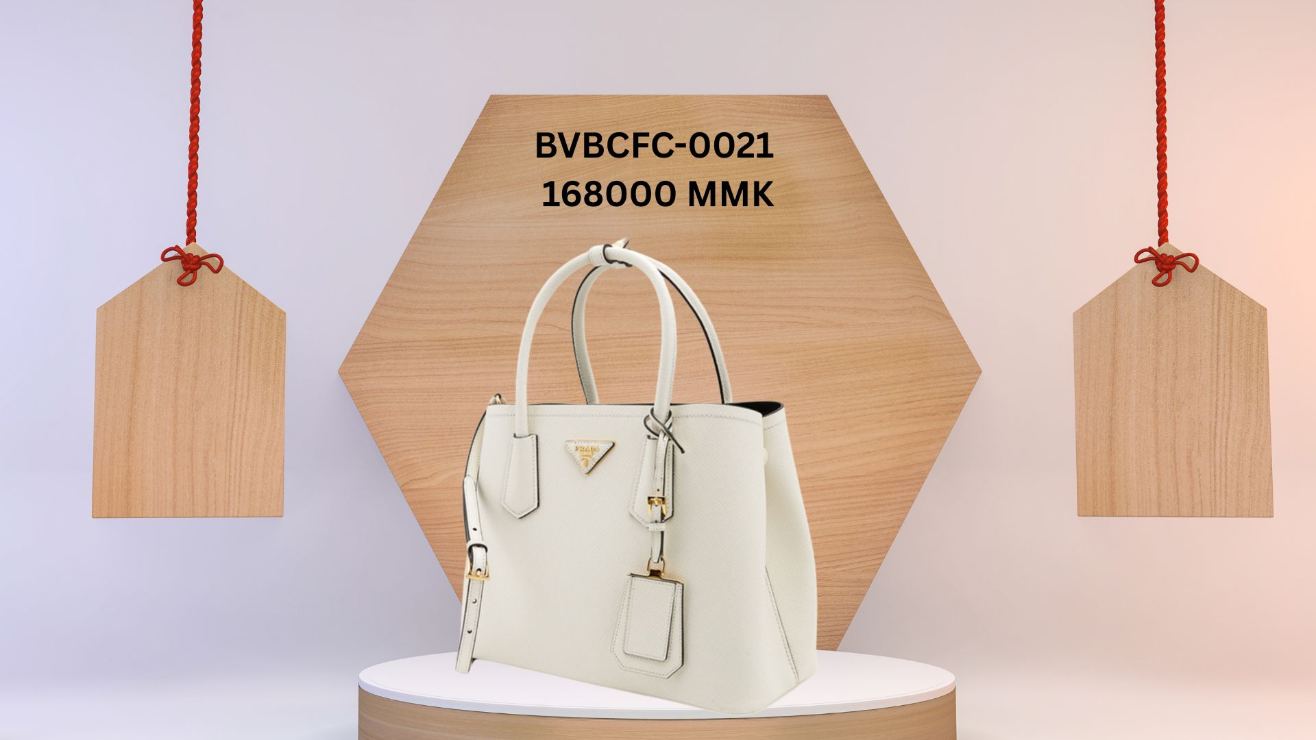Elegant White Tote
