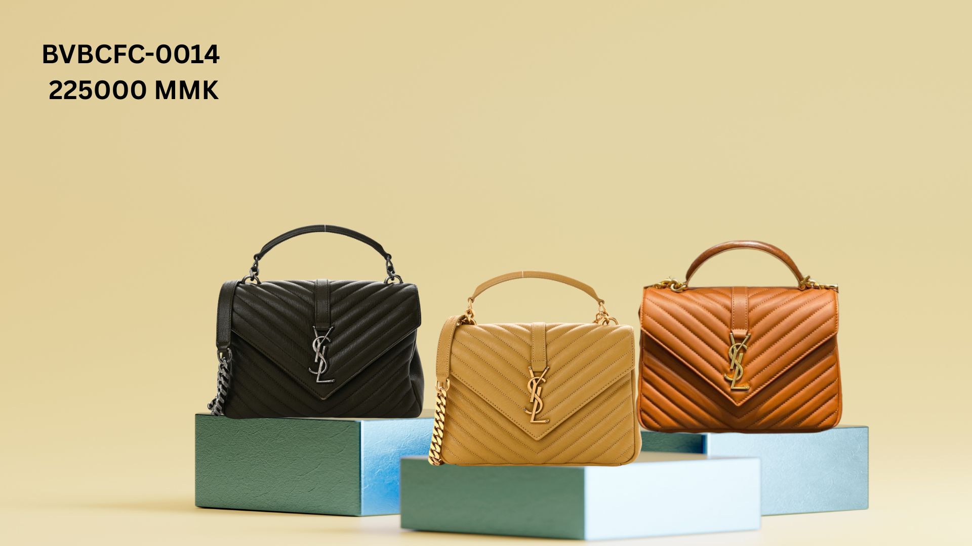 Quilted Chain Handle Bag